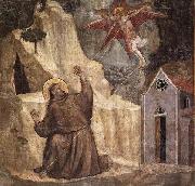 GIOTTO di Bondone Stigmatisation of Saint Francis oil painting